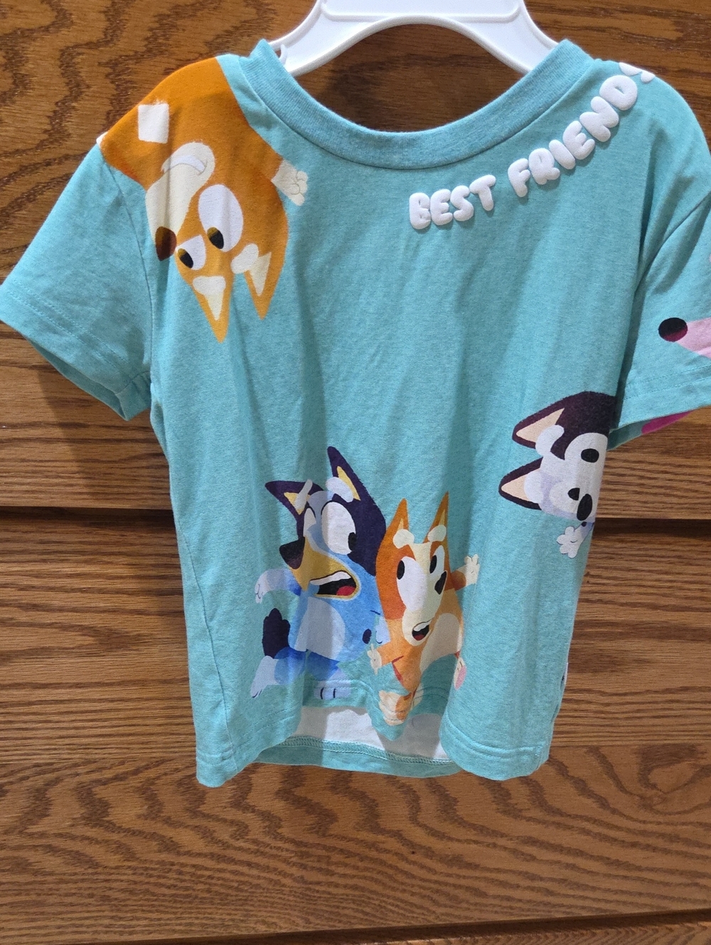 Little Sleepies Light Blue 'Best Friends' Graphic Tee